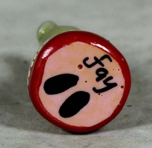 MINIATURE-A LOVELY LITTLE HAND PAINTED MOUSE BY FAY-BID NOW!