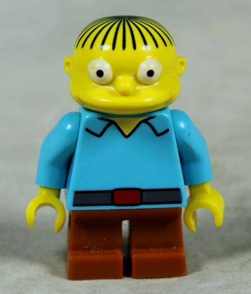 MINIATURE LEGO FIGURINE-RALPH WIGGUM(THE SIMPSONS SERIES1)BID NOW!