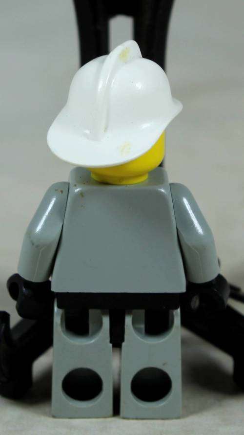 MINIATURE LEGO FIGURINE-FIREFIGHTER BID NOW!