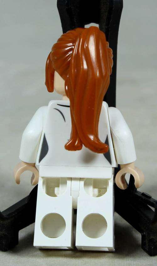 MINIATURE LEGO FIGURINE-PEPPER POTS(WHITE SUIT)BID NOW!