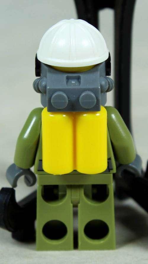 Lego mini figurine - Volcano male explorer