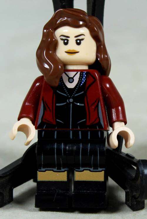 MINIATURE LEGO FIGURINE-SCARLET WITCH BID NOW!!!