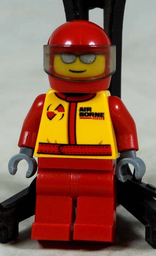 Lego mini figurine - Stunt pilot (Airborne)