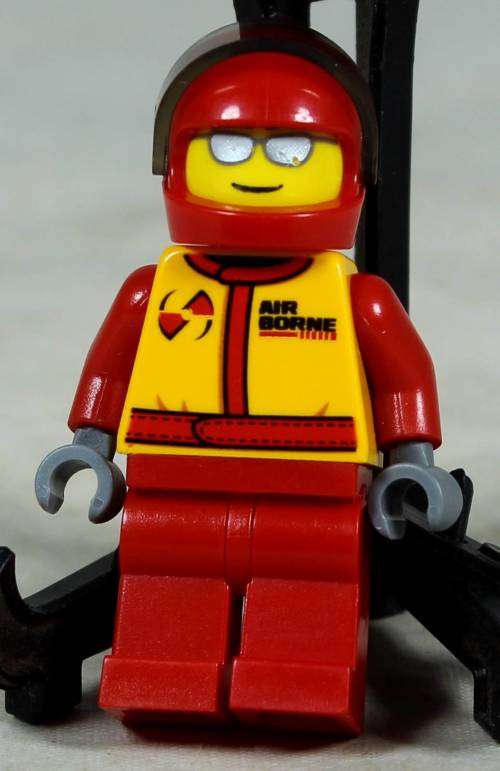 Lego mini figurine - Stunt pilot (Airborne)