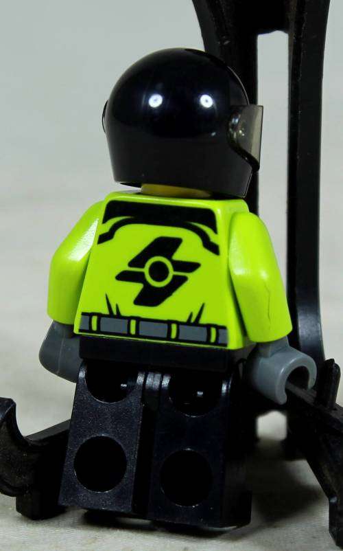 Miniature Lego figurine - Monster truck driver