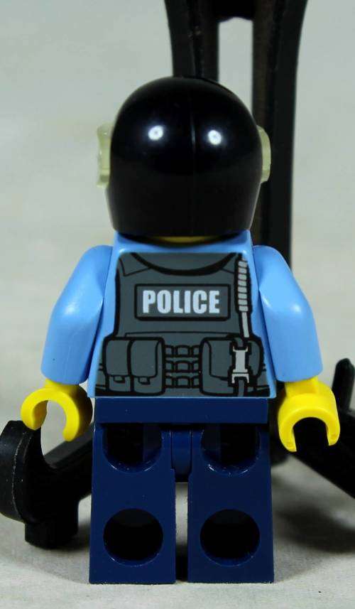 Miniature Lego figurine - Undercover elite police officer (CTY0357)