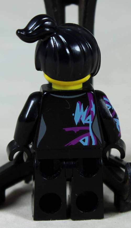 MINIATURE LEGO FIGURINE-WYLDSTYLE(LEGO MOVIE) BID NOW!