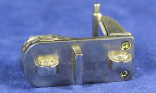 EXQUISITE HACHETTE MINIATURE METAL CLOCK TO COLLECT&TREASURE WITH BOOKLET-60`S SCOOTER BID NOW!!