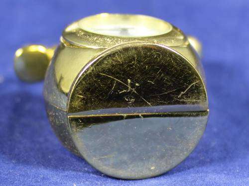 EXQUISITE HACHETTE MINIATURE METAL CLOCK WITH BOOKLET-ANTIQUE TELEPHONE BID NOW!!