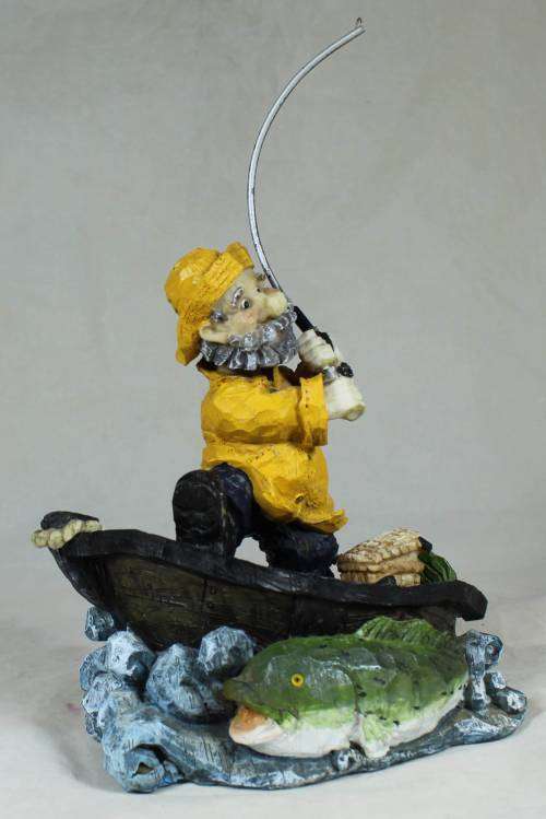 ABSOLUTELY MUST HAVE (BOBBELHEAD SAILOR FISHING FROM A BOAT) BID NOW!!