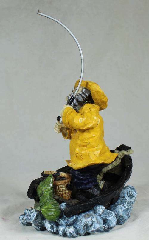 ABSOLUTELY MUST HAVE (BOBBELHEAD SAILOR FISHING FROM A BOAT) BID NOW!!