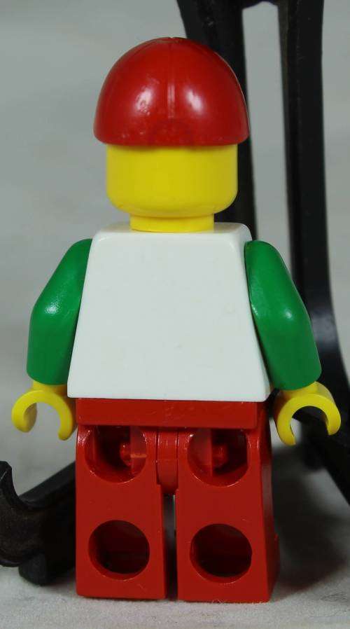 Lego mini figurine - Boy with a space shirt (Rebrickable 001722)