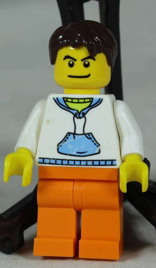 Lego mini figurine - Male winter vacationer (TWN316)