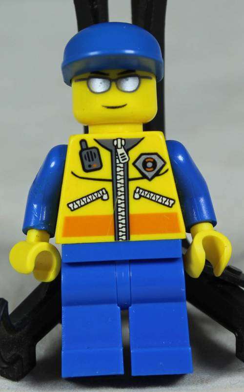 Lego mini figurine - Coast guard (Patroller 3 CTY0089)