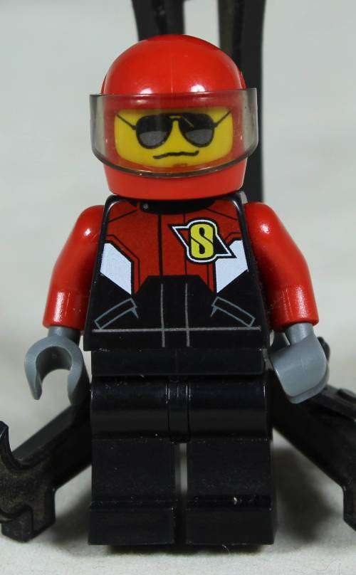 Lego mini figurine -Pilot (Race plane CTY0738)