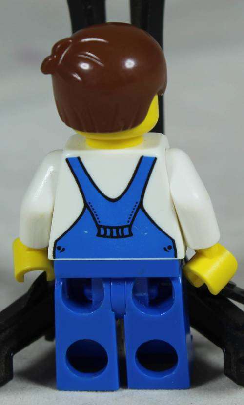 Lego mini figurine - Man in blue overalls (GAME016)