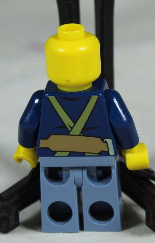 LEGO MINI FIGURINE-MINER(EXCAVATOR TRANSPORT CTY0333) BID NOW!!