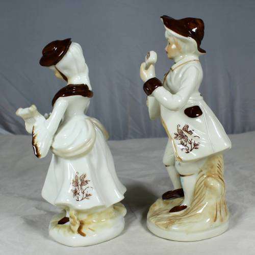 PAIR OF BEAUTIFUL VICTORIAN MUSICIANS-BID NOW!!