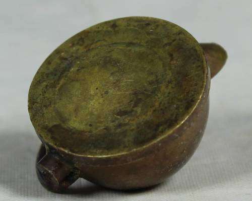 MINIATURE BRASS-STOVE TOP TEA KETTLE BID NOW!