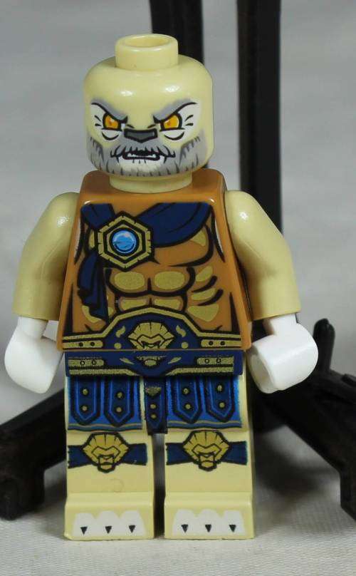 LEGO MINI FIGURINE-LAGRAVIS(LEGENDS OF CHIMA LOC041)BID NOW!!
