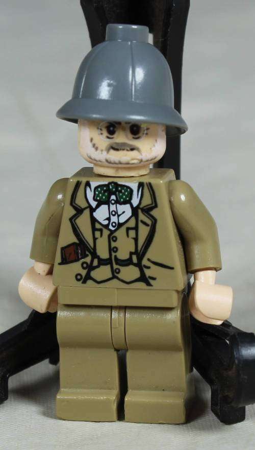 Lego mini figurine - Henry Jones  SR. (Indiana Jones IAJ002)