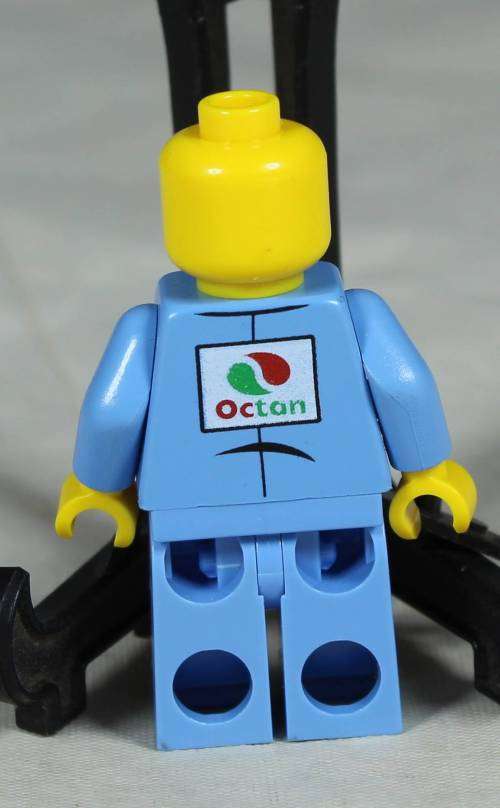 Lego mini figurine - Service man (Octan service station CTY0673)