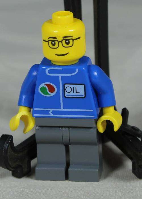 Lego mini figurine - Mechanic (Octan advent calendar 2017 OCT53)