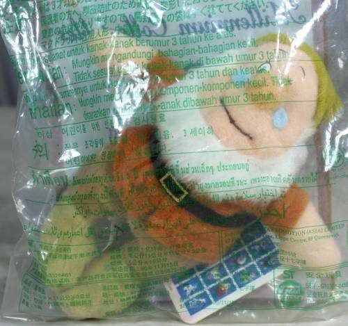 McDONALD`S MILLENNIUM COLLECTABLES(2000) GRUMPY, DOC, SLEEPY, DOPEY, SNEEZY, BASHFULL &HAPPY
