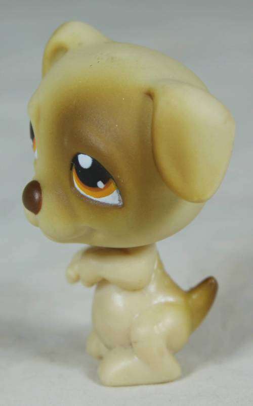 LITTLEST PET SHOP AUTHENTIC RANGE WITH A RED MAGNET(HASBRO 2004)BEGGING JACK RUSSEL(SO CUTE)BID NOW!