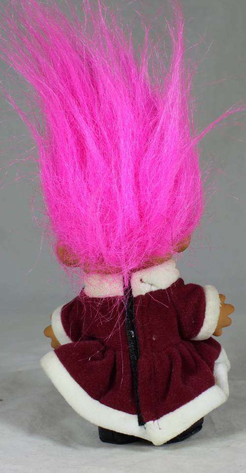 RUSS TROLL DOLL IN A CHRISTMAS DRESS-BID NOW!