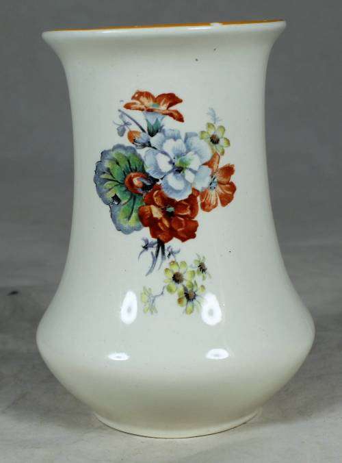 BURLEIGHWARE SMALL VASE (1851 BURSLEM ENGLAND)
