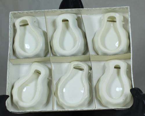 PORCELAIN PLACE SETTING HOLDERS-BID NOW!