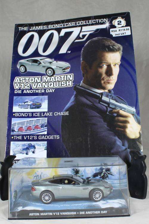 James Bond 007 with book - Aston Martin V12 Vanquish, die another day #2