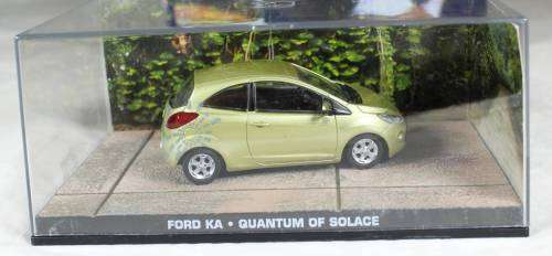 JAMES BOND 007 WITH MAGAZINE UNIVERSAL HOBBIES-FORD KA (QUANTUM OF SOLACE#60)