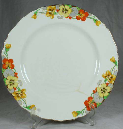 DAVIDSON AND SON BURSLEM SIDE PLATE(LOVELY) BID NOW!