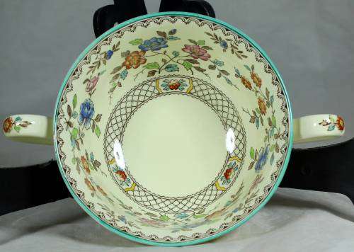 COPELAND SPODE ROYAL JASMINE SOUP COUPE MADE IN ENGLAND(BEAUTIFUL) BID NOW!