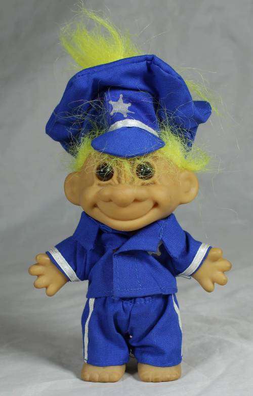 Russ Troll Doll - Made In China - Police Troll