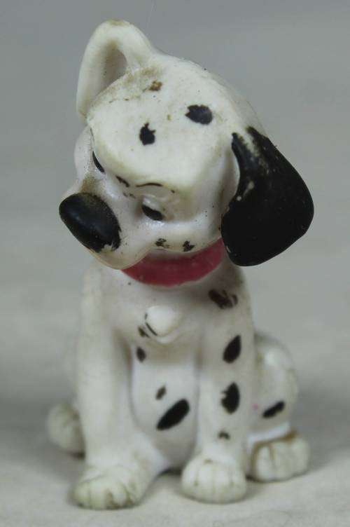 Miniature plastic dalmatian
