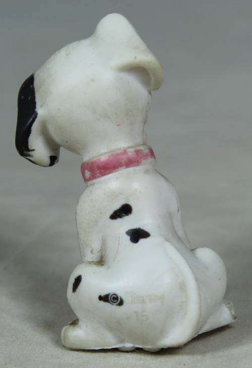 Miniature plastic dalmatian
