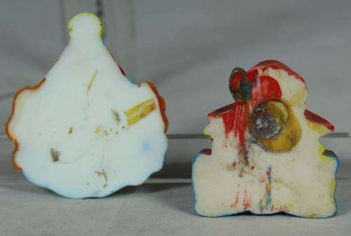 Pair of clown fridge magnets