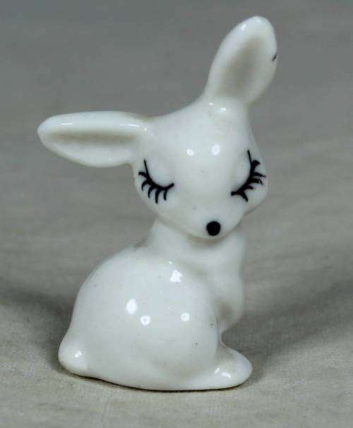 Miniature sleepy rabbit