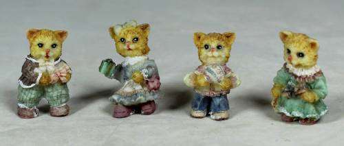 MINIATURE SET OF SMALL BEARS (ADORABLE) BID NOW!!!