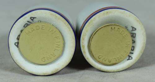 CHARACTER SALT AND PEPPER SET(ARABIA MADE IN FINLAND)-BID NOW!!