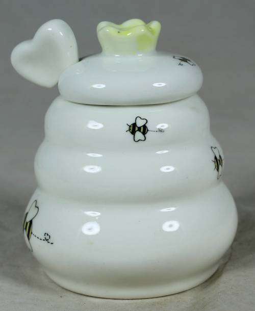 HONEY POT WITH LADEL(LOVELY)-BID NOW!!