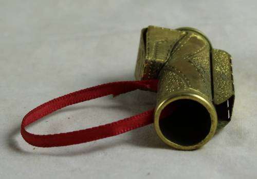 MINIATURE BRASS TINDER BOX-BID NOW!!