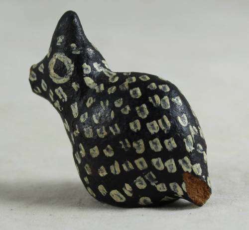 Miniature pottery pheasant
