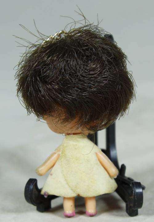 LIDDLE KIDDLE DOLL 1980`S IN A YELLOW DRESS(LOVELY) BID NOW!!!