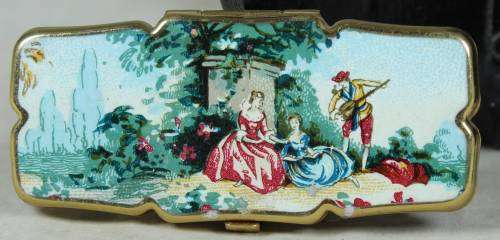 LIPSTICK HOLDER WITH MIRROR(LOVELY)BID NOW!!