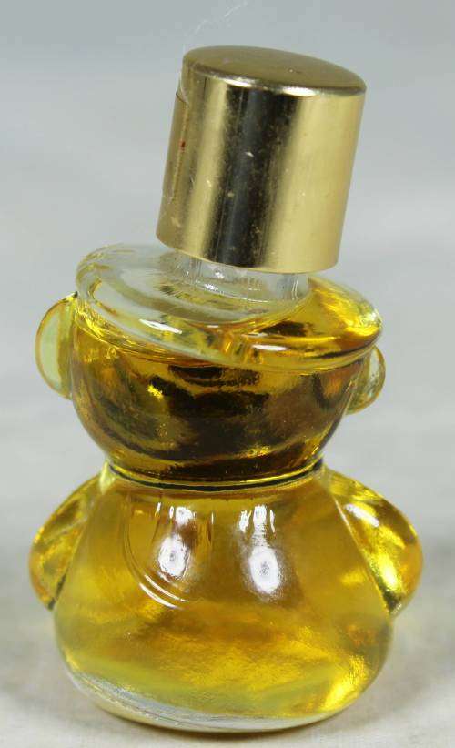 FULL BOTTLE OF ROSE BEAR PERFUME-BID NOW!!