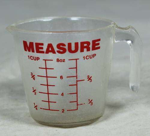 Unique Fridge Magnet - Measuring Cup - A Beauty - Bid Now!!!